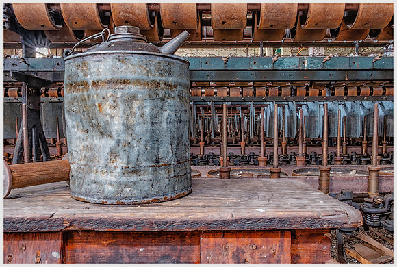 Dented Can in Silk Mill