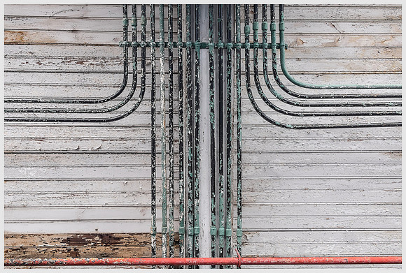Peeling Ceiling Pipes