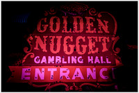 Golden Nugget Gambling Hall Sign