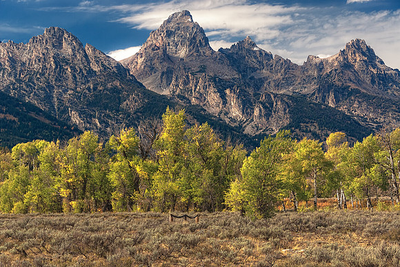 Grand Tetons in Autumn