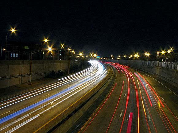 Highway Light Streaks