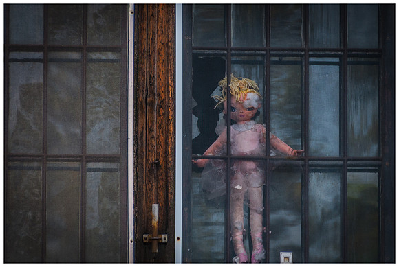 Doll in Window at Greystone