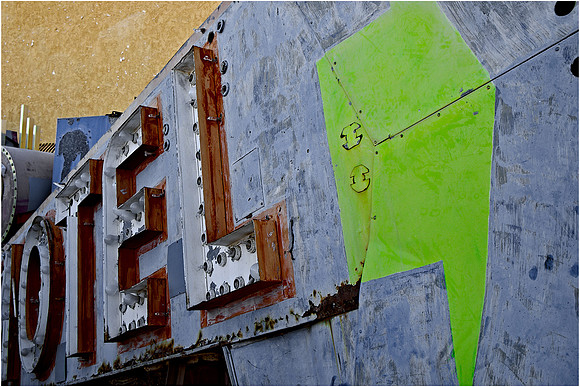 Retired Motel Neon Sign
