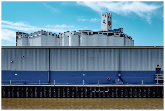 View of General Mills from the Cotter Fireboat