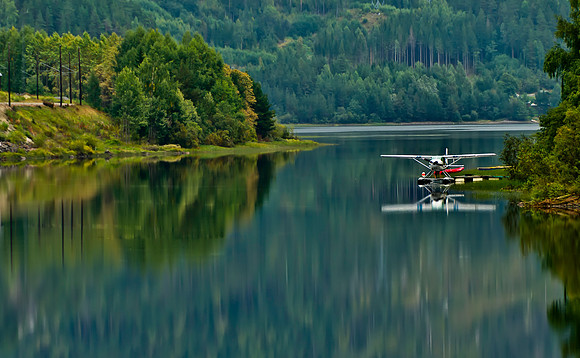 Seaplane Reflections