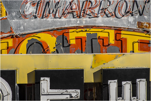 Stacked Neon Signs