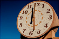 Giant Clock Sign