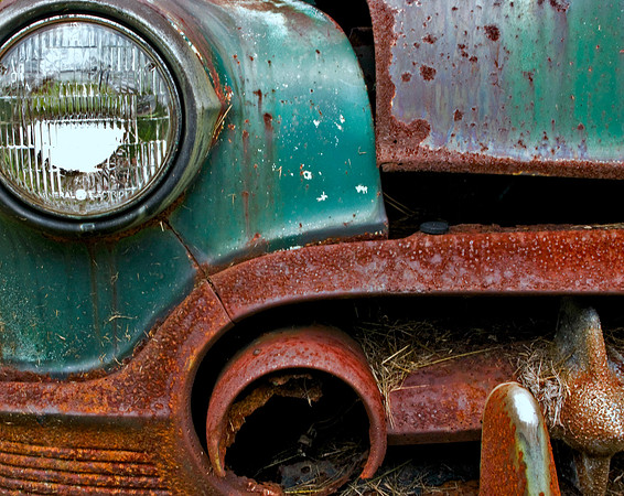 Rusty Vintage Car