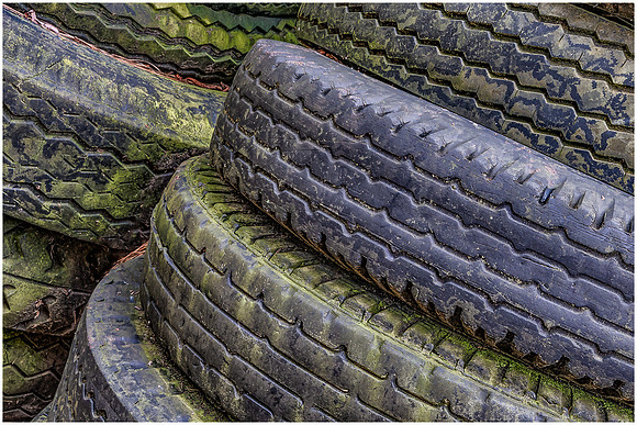 Pile of Old Tires