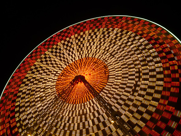 Checkered Ferris Wheel